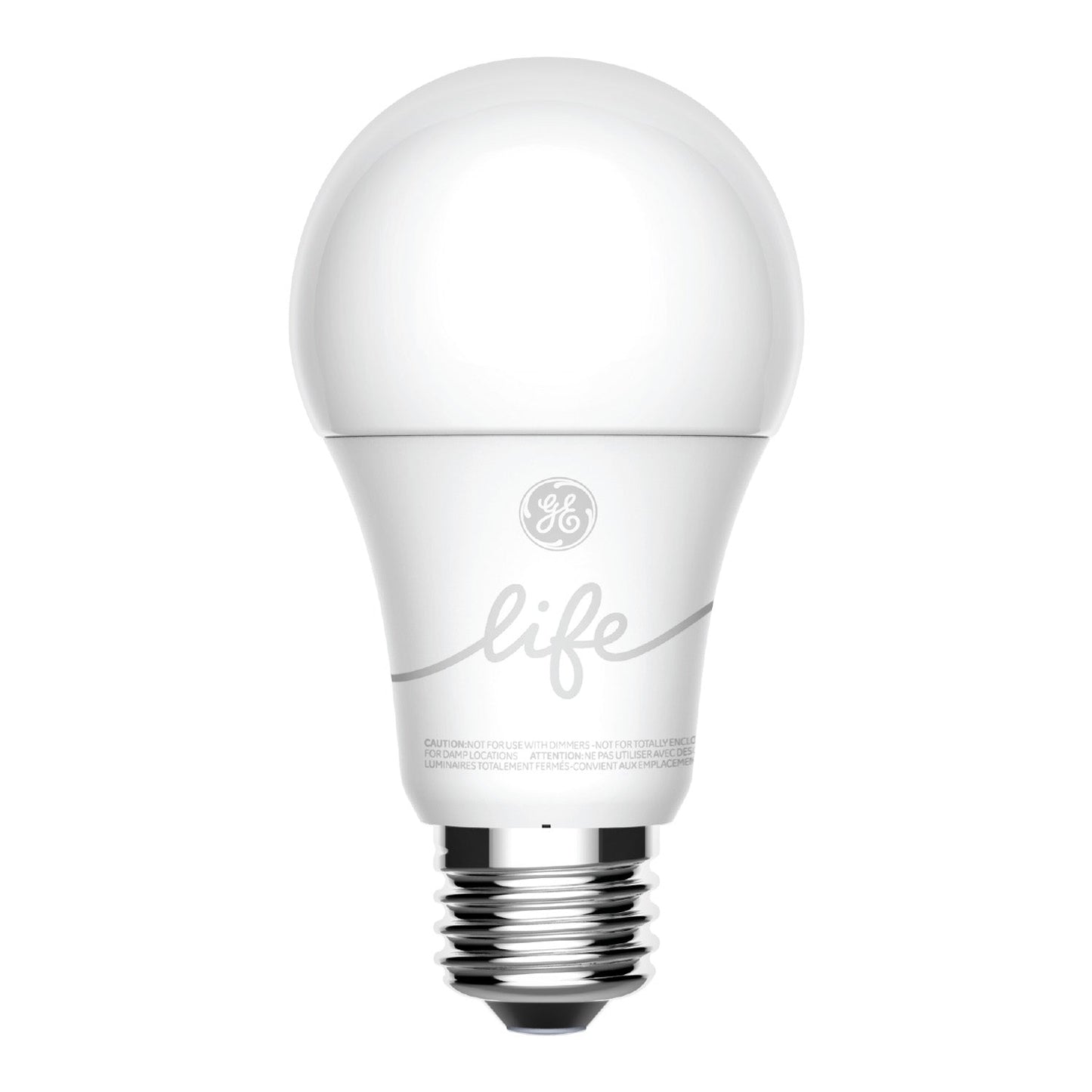 GE LED 9.5W (60W Equivalent) C by GE Smart Home Light Bulb, Soft White Color, E26 Medium Base, 13 Year Life, 4pk