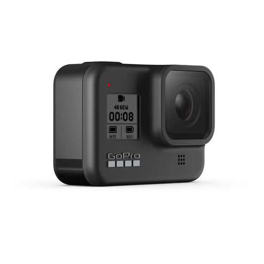 GoPro HERO8 Black Live Streaming Action Camera, 1.90 x 2.60 x 1.10 Inches
