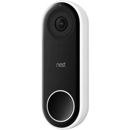 Nest (NC5100US) Hello Smart Wi-Fi Video Doorbell + 1 Year Extended Warranty