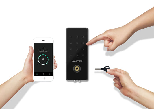 igloohome Smart Electronic Bluetooth Deadbolt 2S Metal Grey with Pin Codes