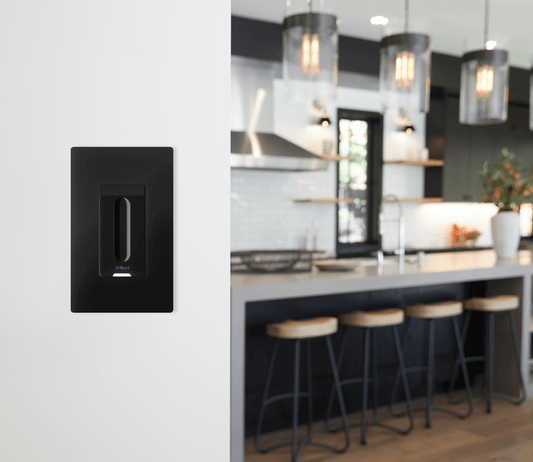Brilliant Smart Dimmer Switch (Gray) —Alexa, Google Assistant, Hue, LIFX, TP-Link, Wemo and more