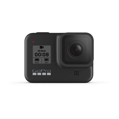 GoPro HERO8 Black Live Streaming Action Camera, 1.90 x 2.60 x 1.10 Inches