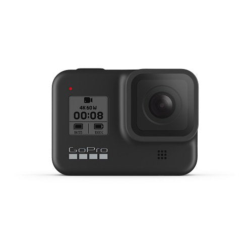 GoPro HERO8 Black Live Streaming Action Camera, 1.90 x 2.60 x 1.10 Inches