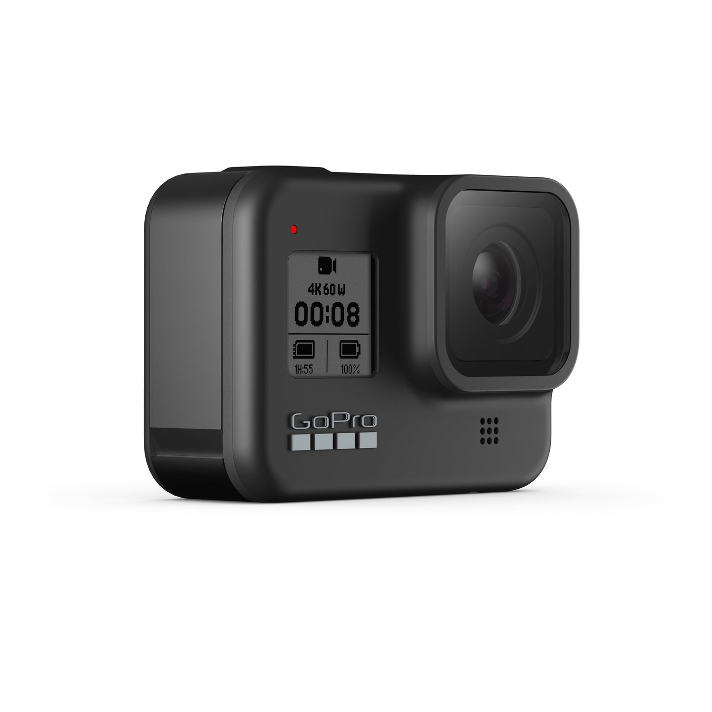 GoPro HERO8 Black Live Streaming Action Camera, 1.90 x 2.60 x 1.10 Inches