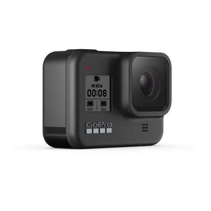 GoPro HERO8 Black Live Streaming Action Camera, 1.90 x 2.60 x 1.10 Inches