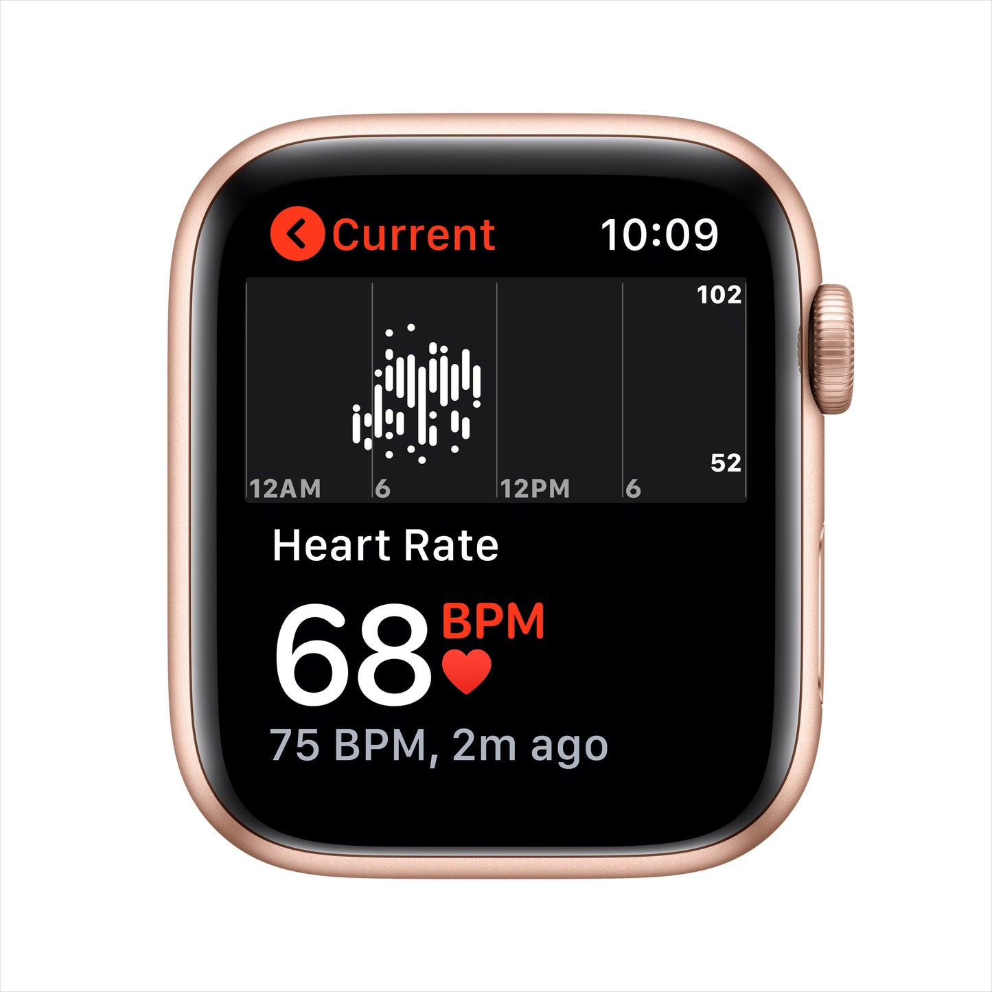 Apple Watch SE GPS, 40mm Silver Aluminum Case with White Sport Band - Regular
