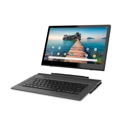 Venturer Luna Max 14" HD Screen Android Laptop Tablet with Detachable SpaceMaker™ Fold-Up Keyboard, 3GB RAM, 64GB Storage, WiFi