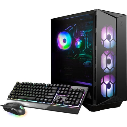 MSI Aegis RS 10DS-217US Gaming Desktop Computer - Intel Core i7 10th Gen i7-10700K Octa-core (8 Core) 3.80 GHz - 16 GB RAM DDR4 SDRAM - 1 TB HDD - 1 TB M.2 PCI Express NVMe SSD