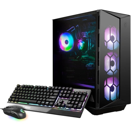 MSI Aegis RS 10DS-217US Gaming Desktop Computer - Intel Core i7 10th Gen i7-10700K Octa-core (8 Core) 3.80 GHz - 16 GB RAM DDR4 SDRAM - 1 TB HDD - 1 TB M.2 PCI Express NVMe SSD